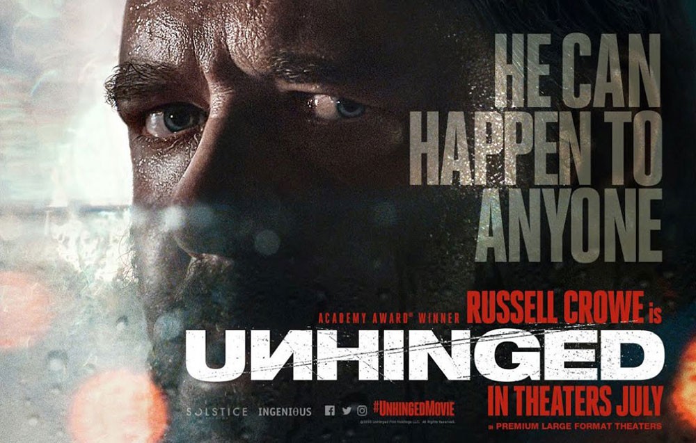 «Unhinged» يفتتح دور السينما الأميركية