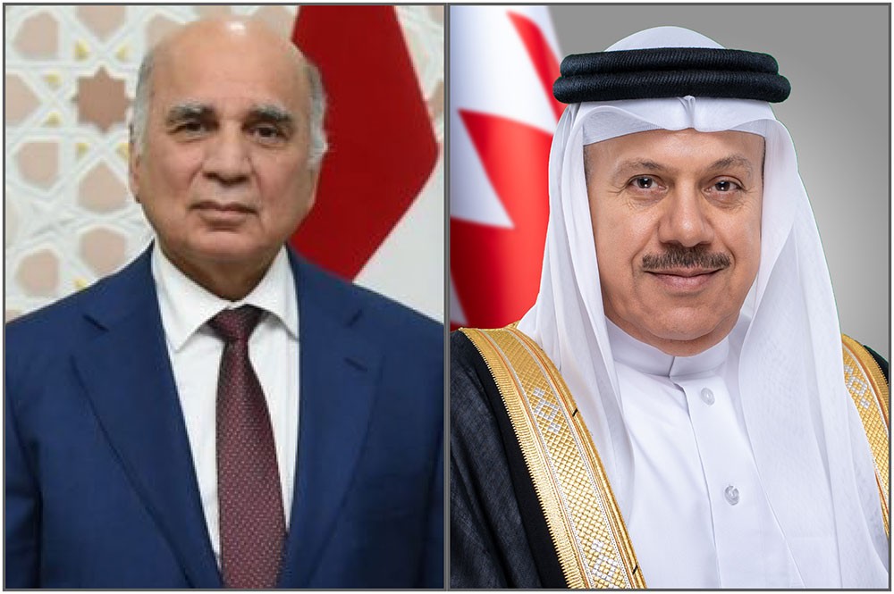 وزير الخارجية يجري اتصالًا هاتفيًا بوزير خارجية جمهورية العراق