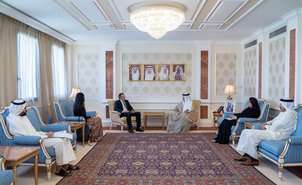 وزير الخارجية يستقبل سفير أمريكا