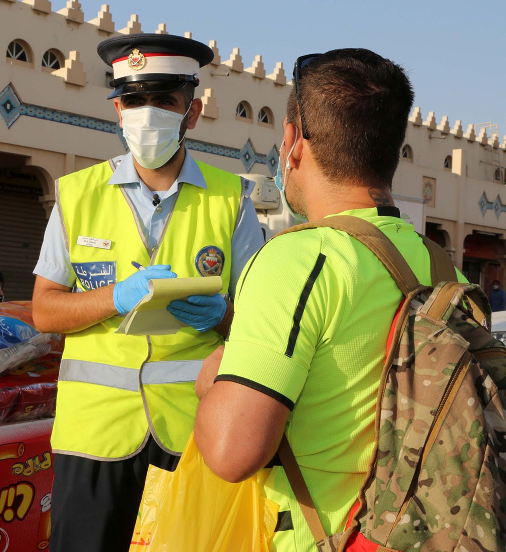 شرطة الشمالية: تسجيل 1150 مخالفة عدم ارتداء (كمامة الوجه) بالأماكن العامة