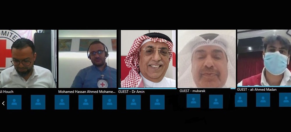 الهلال الأحمر البحريني يدرب 60 من متطوعيه على العمل الإغاثي والإنساني