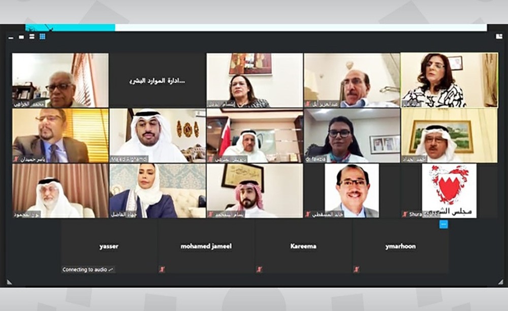 أعضاء مجلس الشورى يشاركون عن بُعد في ندوة بالبرلمان الدولي لاستعراض جهود الدول في مكافحة كورونا