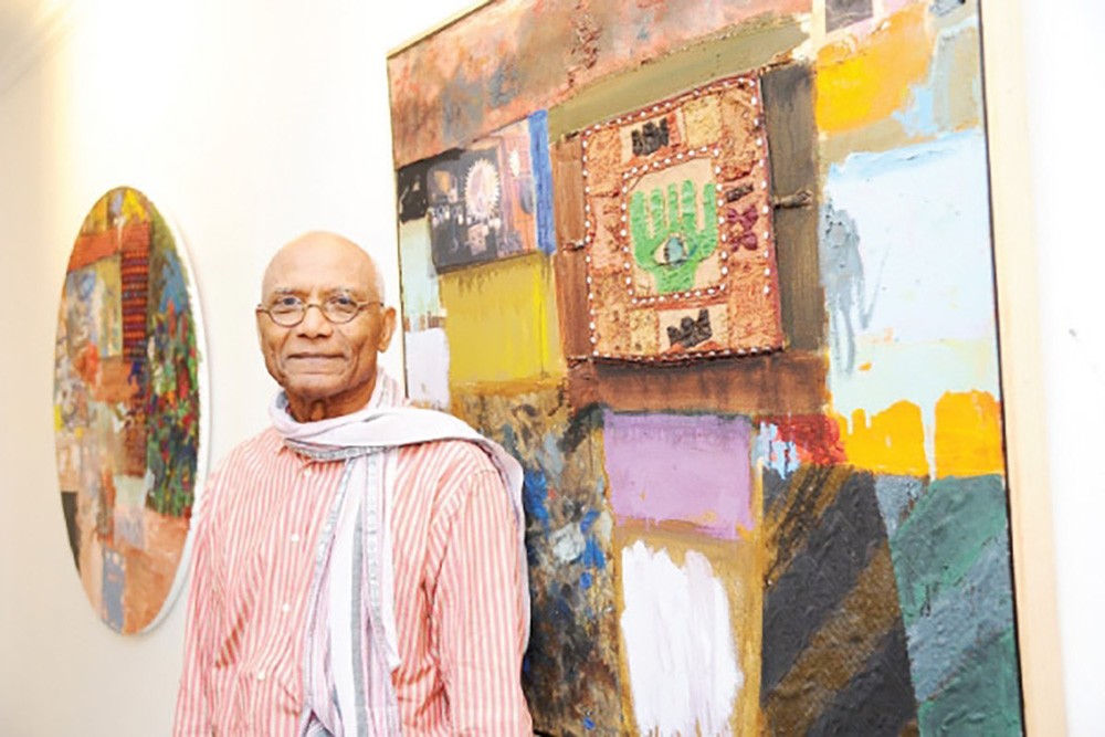الفنان السوداني محمد عمر خليل الفائز بجائزة النيل للمبدعين العرب