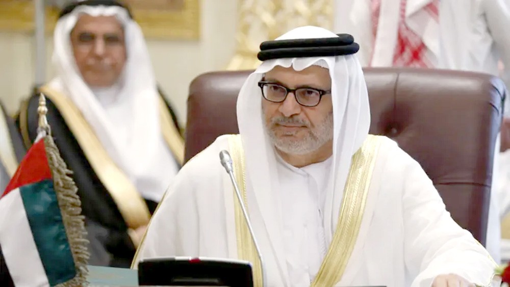 قرقاش: دعم كلمة السيسي دليل على رفض استباحة سيادة العرب