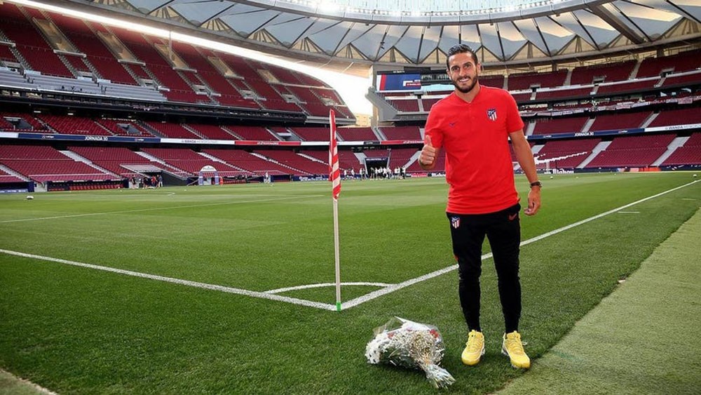 "باقة زهور" تعيد أتلتيكو مدريد إلى المراكز المتقدمة