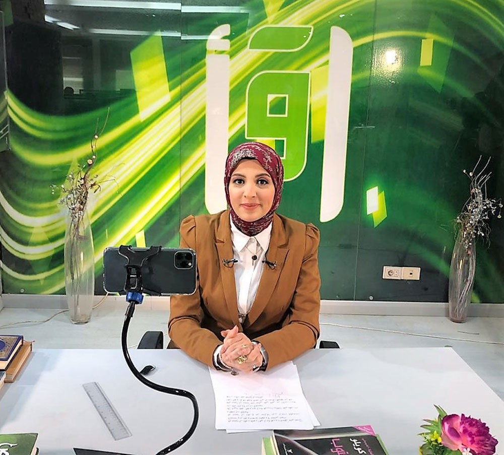 برنامج يعرض مشاركات الجمهور على شاشة اقرأ