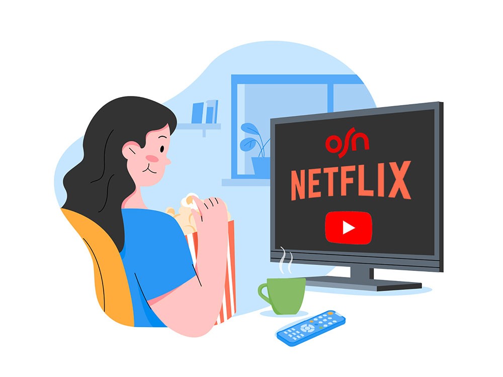 لماذا الشباب يفضل منصات "نتفلكس" و OSN "يوتيوب" أكثر من التلفاز؟                