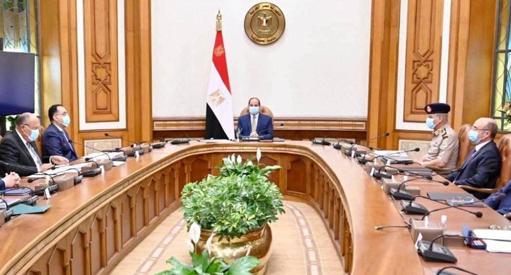 السيسي يوجه بحماية أمن مصر المائي