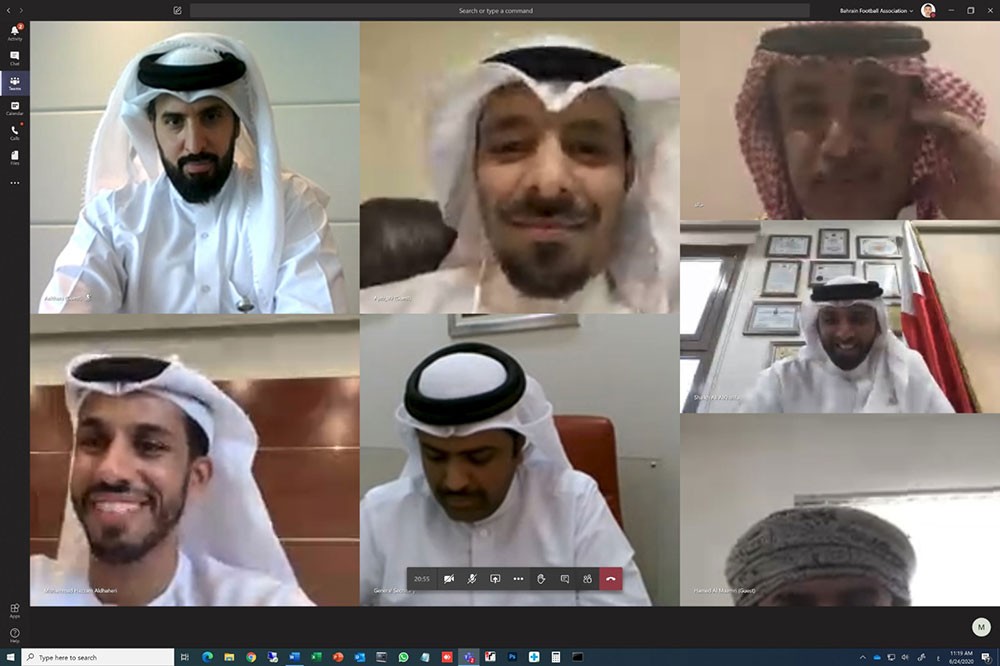 علي بن خليفة يترأس الاجتماع الأول للجنة التنظيمية الخليجية لكرة القدم