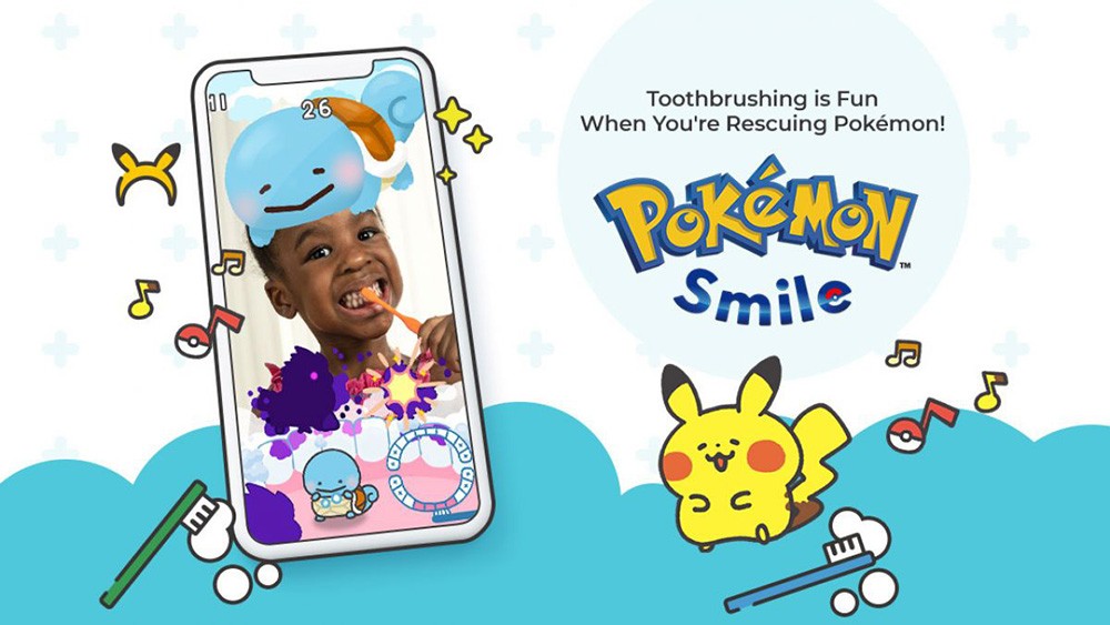 Pokémon Smile لتحفيز الصغار على تنظيف أسنانهم