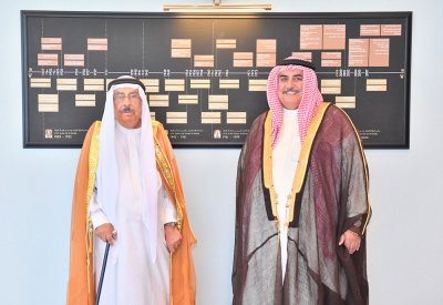نائب رئيس مجلس الوزراء يستقبل مستشار جلالة الملك للشؤون الدبلوماسية