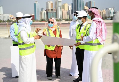 حميدان: العمل على استكمال المرحلة الثانية من مشروع ممشى شارع الامير سعود الفيصل 