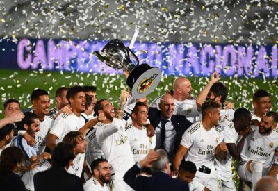 ريال مدريد يحرز لقب الدوري الإسباني للمرة الـ 34