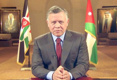 ملك الأردن يرفض أي إجراء إسرائيلي أحادي الجانب لضم أراض بالضفة الغربية