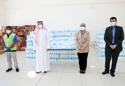 محافظة العاصمة تتسلم 30 ألف كمام لتوزيعها على الأهالي