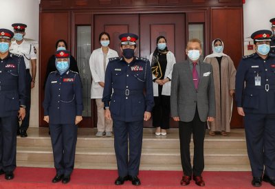 المفتش العام يطلع على خطط وبرامج فريق وزارة الداخلية المعني بمواجهة فيروس كورونا