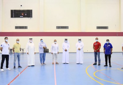 بالصور.. آخر التحضيرات لاستئناف دوري كرة الصالات غدًا الجمعة