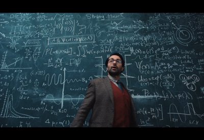 جنان علمي في إعلان فيلم الغسالة