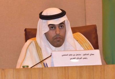 رئيس البرلمان العربي يرحب بجهود السعودية لتنشيط اتفاق الرياض بين الحكومة اليمنية والمجلس الانتقالي