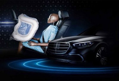 S-Class الجديدة ستحصل على وسائد هوائية للركاب الخلفيين