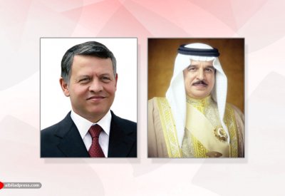 جلالة الملك المفدى يتلقى اتصالاً هاتفياً من ملك الأردن