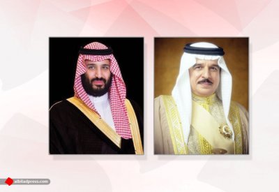 جلالة الملك المفدى يتبادل التهاني هاتفياً مع سمو ولي العهد السعودي