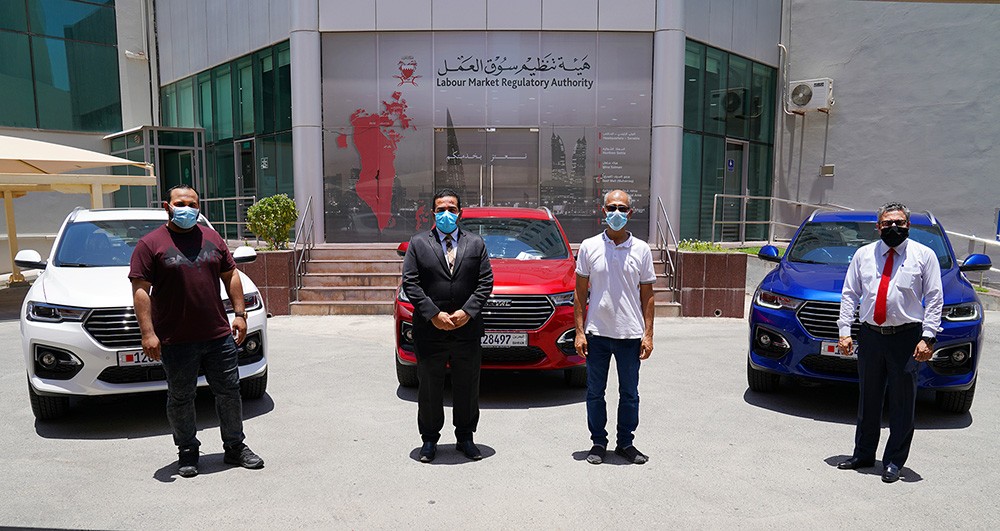 هافال البحرين تسلم أسطولاً من سيارات HAVAL H6 لهيئة تنظيم سوق العمل 