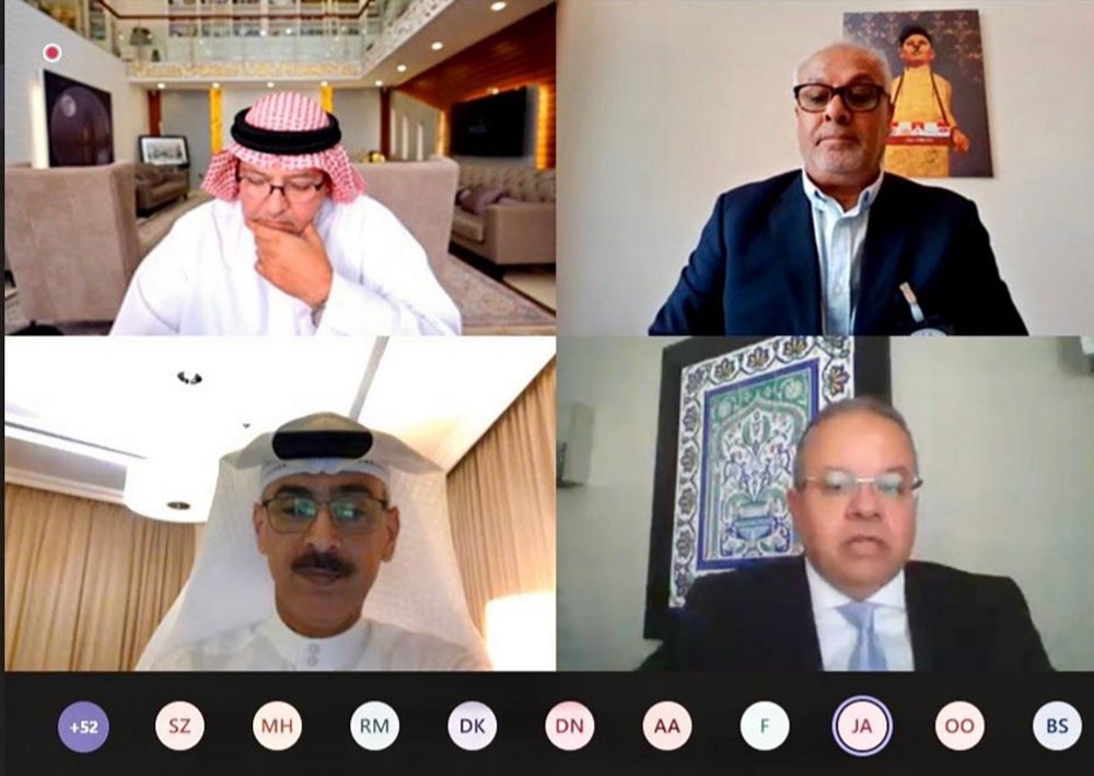معهد الدراسات القضائية والقانونية ينظم ندوة حول "القانون الدولي الإنساني الدولي في زمن كوفيد -١٩".
