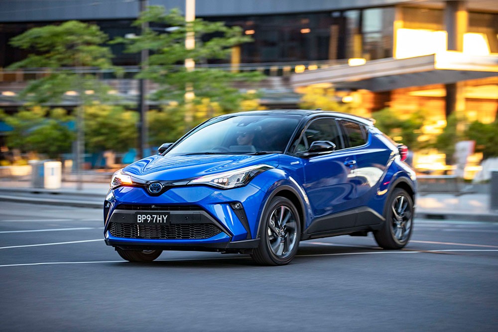 منضومة تويوتا C - HR الهجينة الكهربائية
