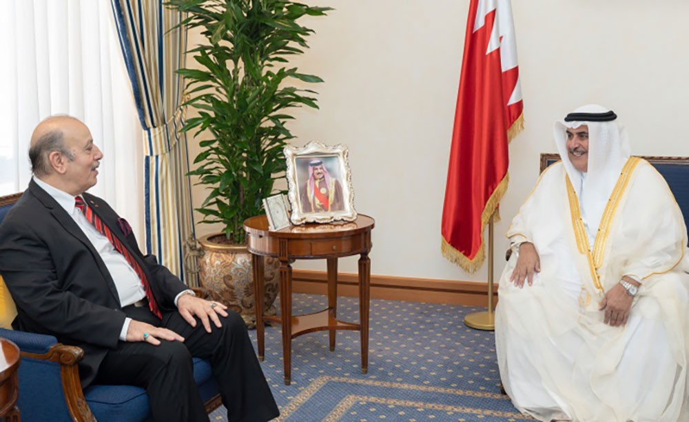 مستشار جلالة الملك للشؤون الدبلوماسية يؤكد الموقف الثابت لمملكة البحرين من القضية الفلسطينية