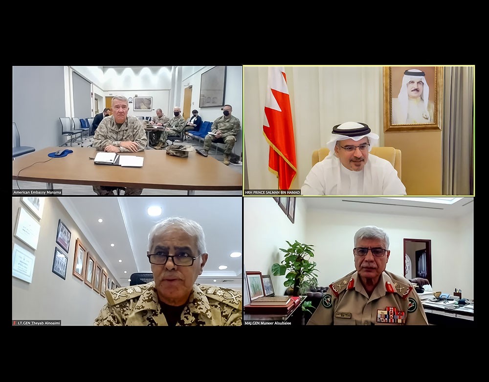 سمو ولي العهد: مواصلة تعزيز التعاون بين البحرين وأمريكا وفتح آفاقٍ أوسع لتنامي العلاقات الثنائية