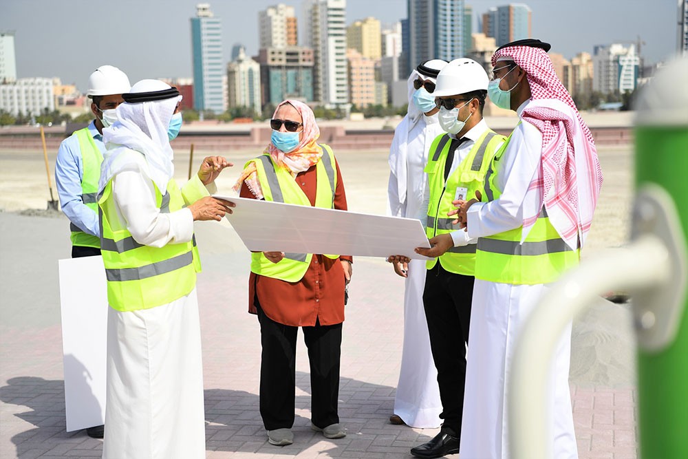 حميدان: العمل على استكمال المرحلة الثانية من مشروع ممشى شارع الامير سعود الفيصل 