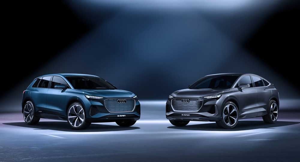 أودي تقدم Q4 e-tron التجريبية