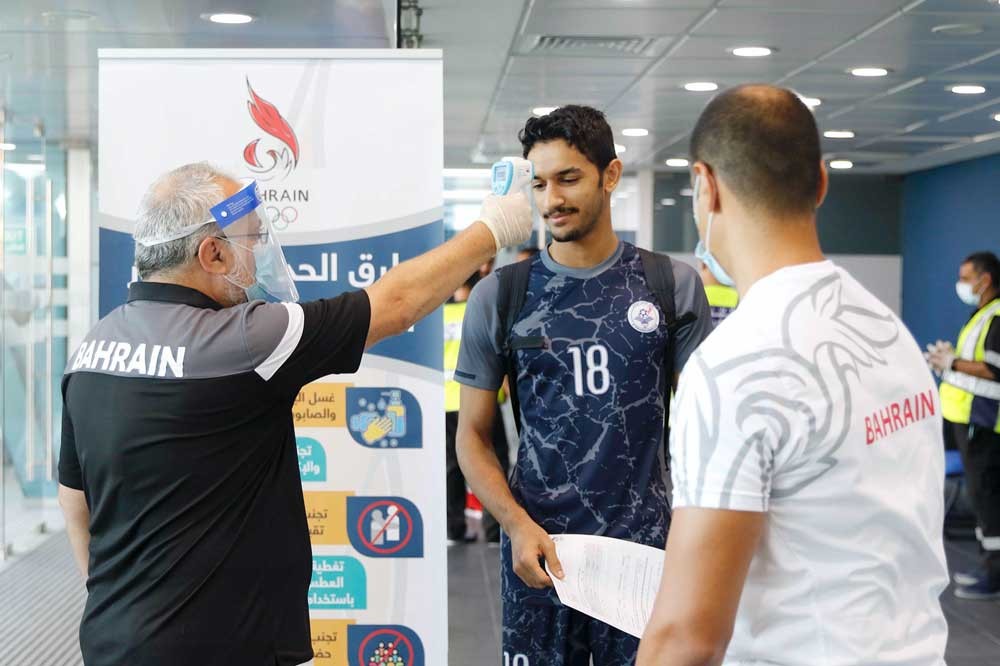التأكد من تطبيق الإجراءات حفاظا على سلامة الرياضيين