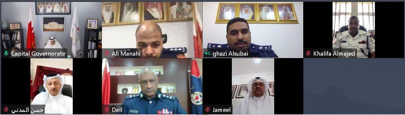 محافظ العاصمة يرأس اللجنة الأمنية ويناقش خطط المحافظة 
