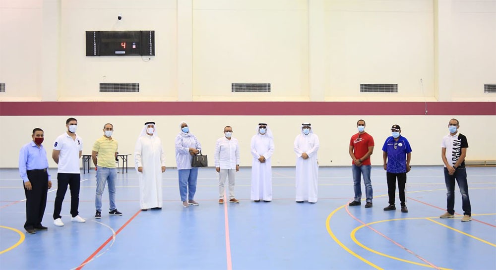 بالصور.. آخر التحضيرات لاستئناف دوري كرة الصالات غدًا الجمعة