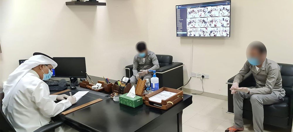 الوطنية لحقوق الانسان تلتقي "نزلاء جو" وتبين حقيقة إضرابهم