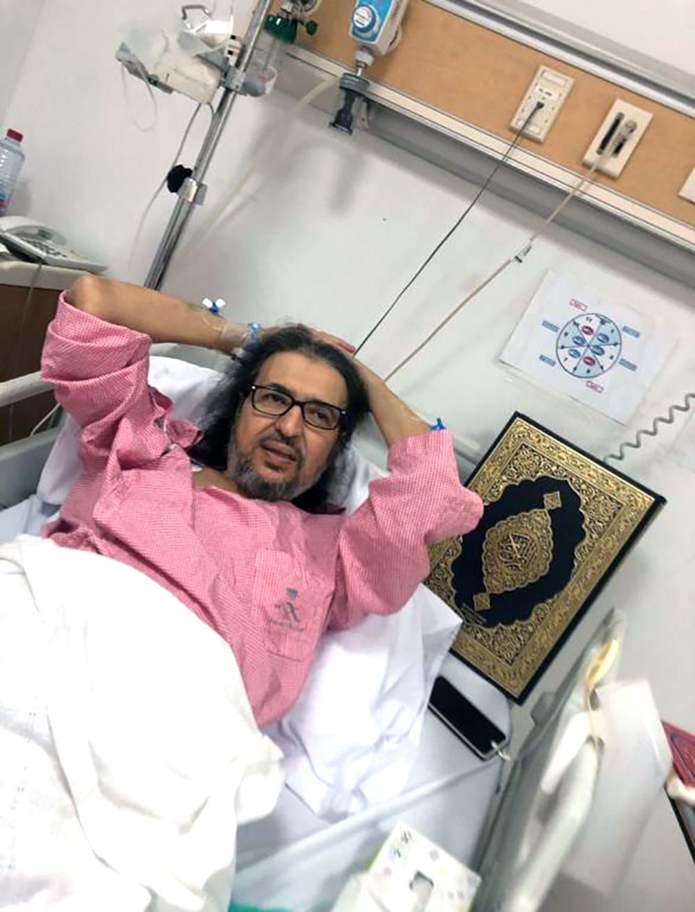 الفنان السعودي خالد سامي يخضع لعملية زراعة كلى