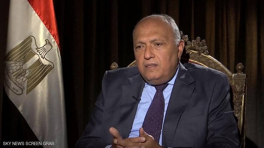  شكري: إعلان القاهرة يحقق الحل السياسي في ليبيا