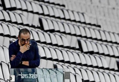  مدرب يوفنتوس يدخن "خلسة" في مباراة التتويج رغم الحظر