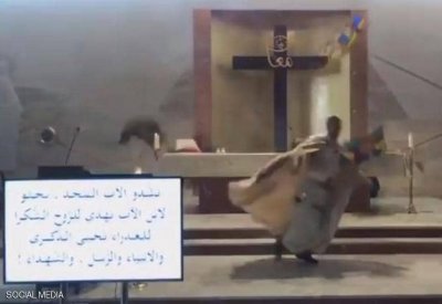  بالفيديو: السقف سقط والراهب فر.. هذا ما فعله انفجار بيروت في كنيسة