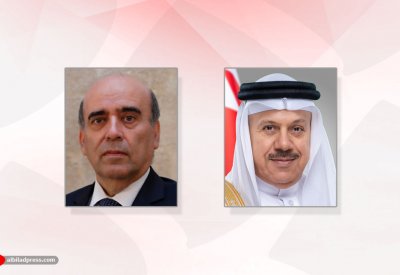 وزير الخارجية يؤكد تضامن البحرين مع لبنان 