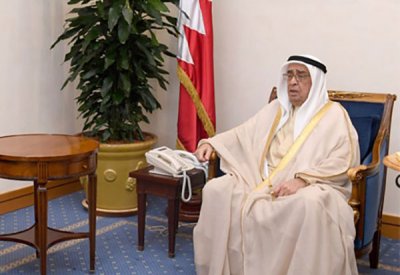 محمد بن مبارك يستقبل وزير الخارجية