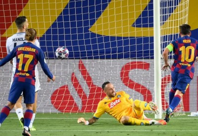 ثلاثية تقود برشلونة إلى ربع نهائي دوري أبطال أوروبا