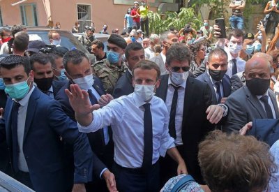 ماكرون يهدد بفرض عقوبات على شخصيات سياسية لبنانية