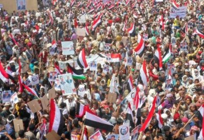 شبوة تنتفض دعما للشرعية وتنديدا بالانقلاب الحوثي