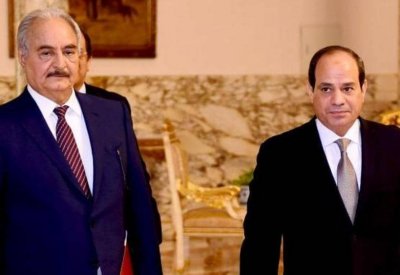  حفتر يتسلم رسالة "هامة" من السيسي