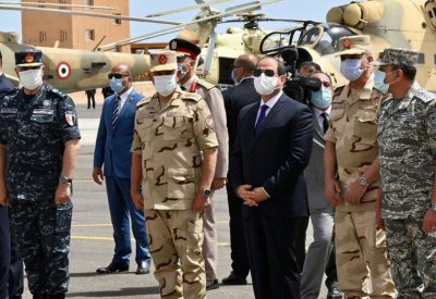 السيسي يطالب الجيش بالاستعداد والجاهزية لتنفيذ أي مهام
