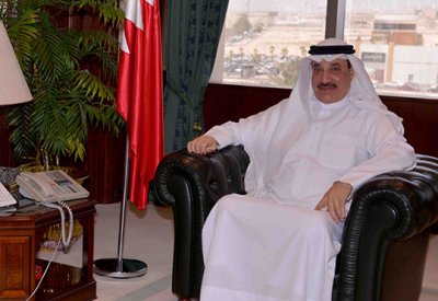 حميدان  يبحث مع النائب البحراني تكثيف الجهود لتطوير الخدمات التنموية والعمالية