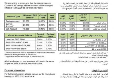 "ستاندرد تشارترد" يخفض أسعار الفائدة إلى النصف منتصف سبتمبر